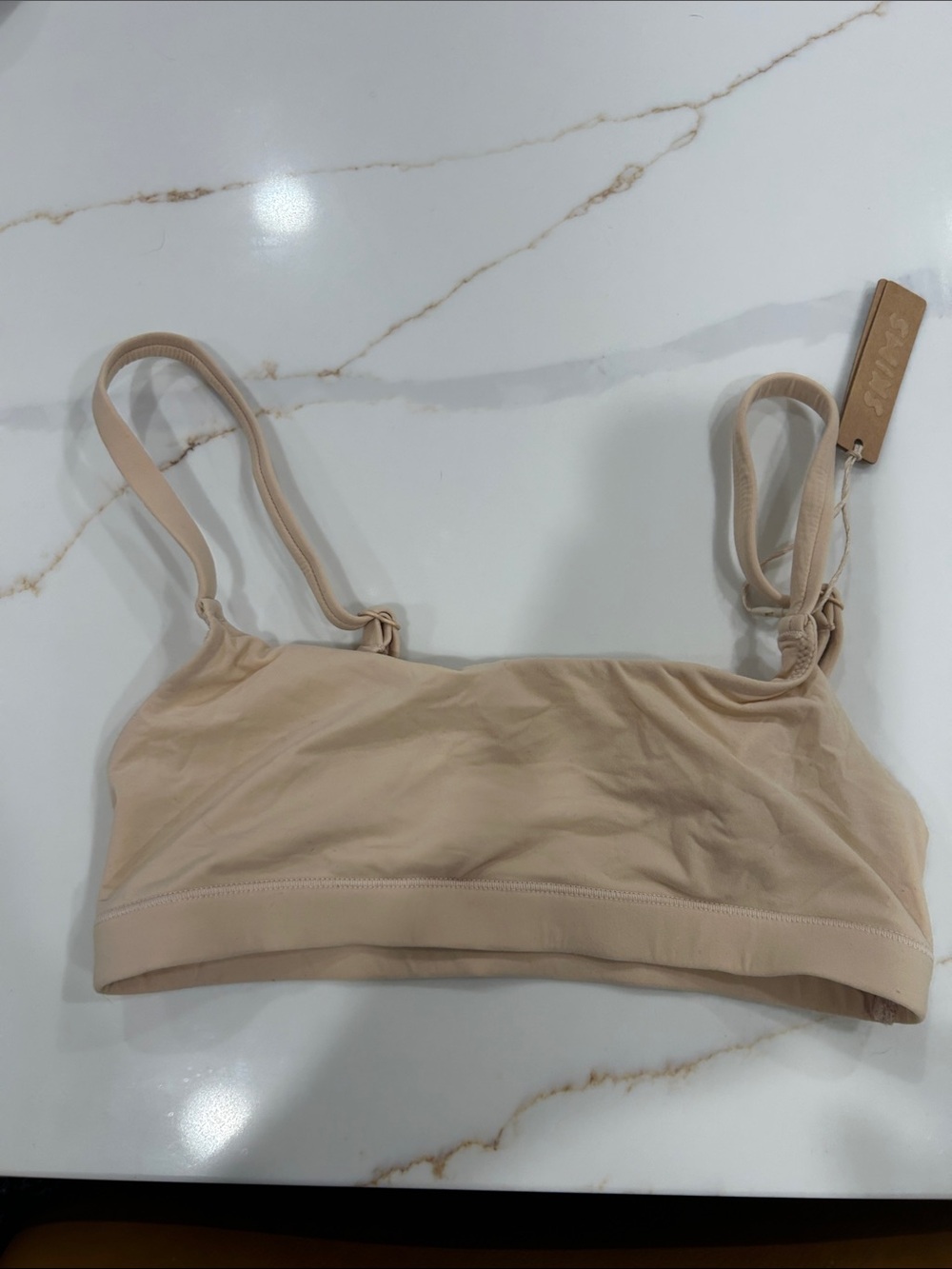 SKIMS Fits Everybody scoop neck bralette XXS